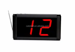 Top quality Display Receiver Wireless Calling System for hotel or restaurant