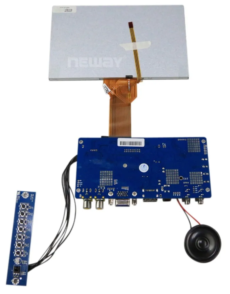 Without Case 7 inch LCD LED Backlight Monitor for Raspberry Pi