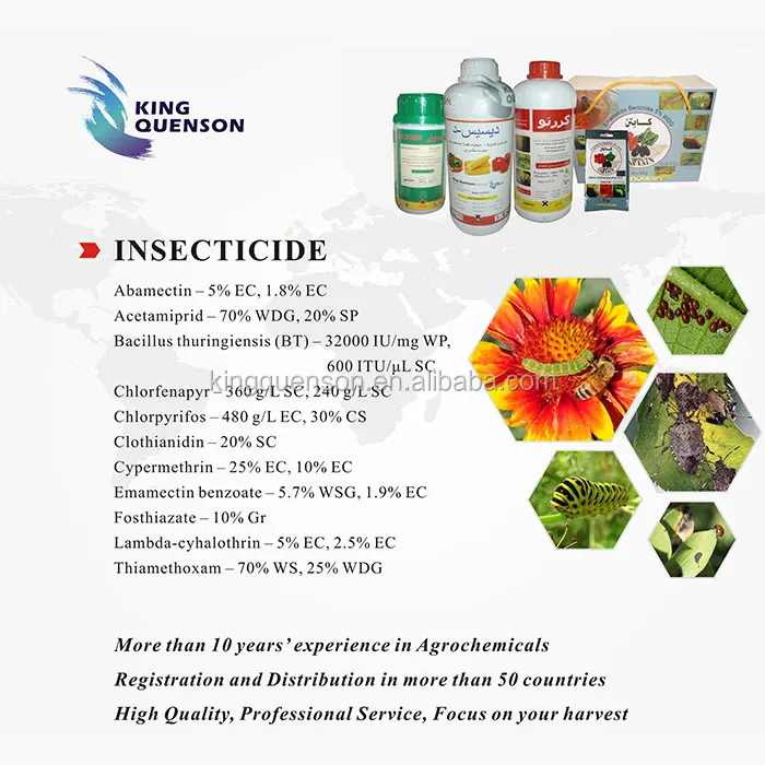 King Quneson Products List Pesticide For Crop Protection