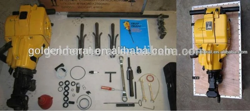 YN 27C Combustion Rock Drill Type pionjar 120 rock drill