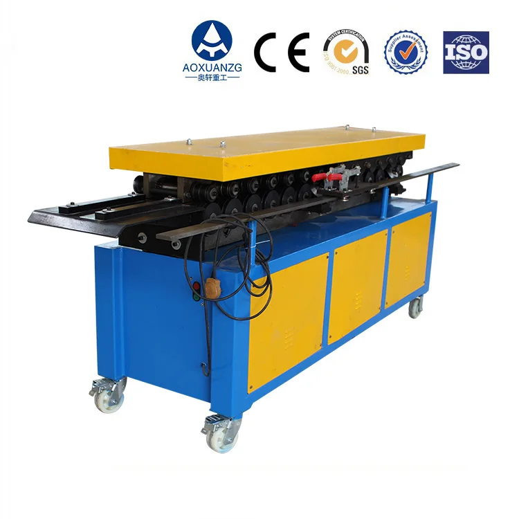 Hot factory direct sale low price TDC duct flange rolling machine HVAC air duct tdf flange forming machine