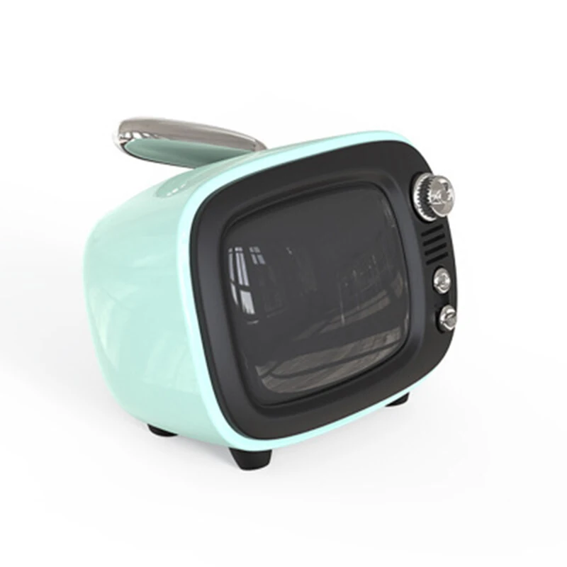 Retro mini TV speaker portable alarm clock Good audio SoundBox Wireless Audio Receiver speaker