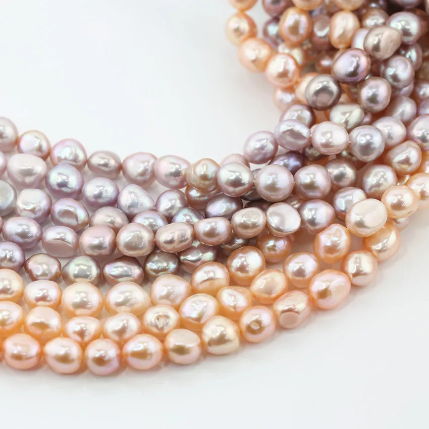 10-11mm 3A grade can make large hole drilled fresh water natural freshwater large baroque pearls