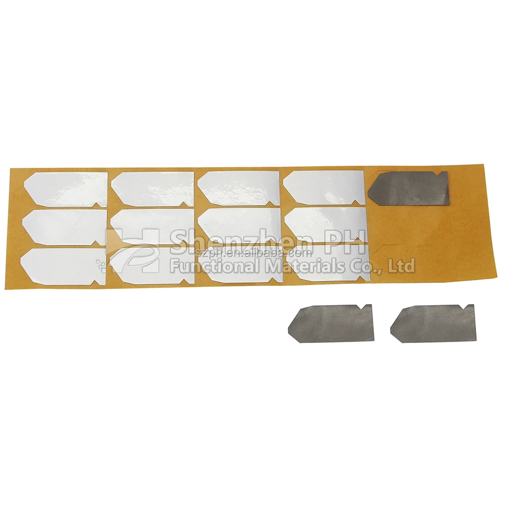 
NFC anti magnetic paste antimagnetic metal ferrite plate emi absorber 
