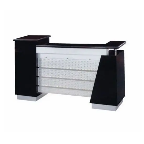 Beauty salon furniture modern hotel reception counter design mdf marble