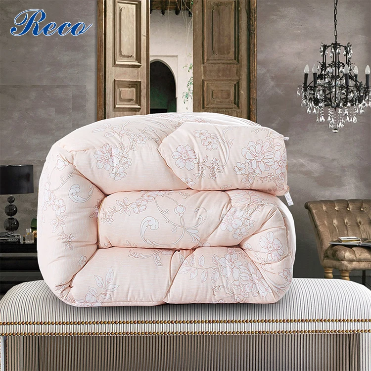 Feather velvet quilt thickened and silk and velvet quilt