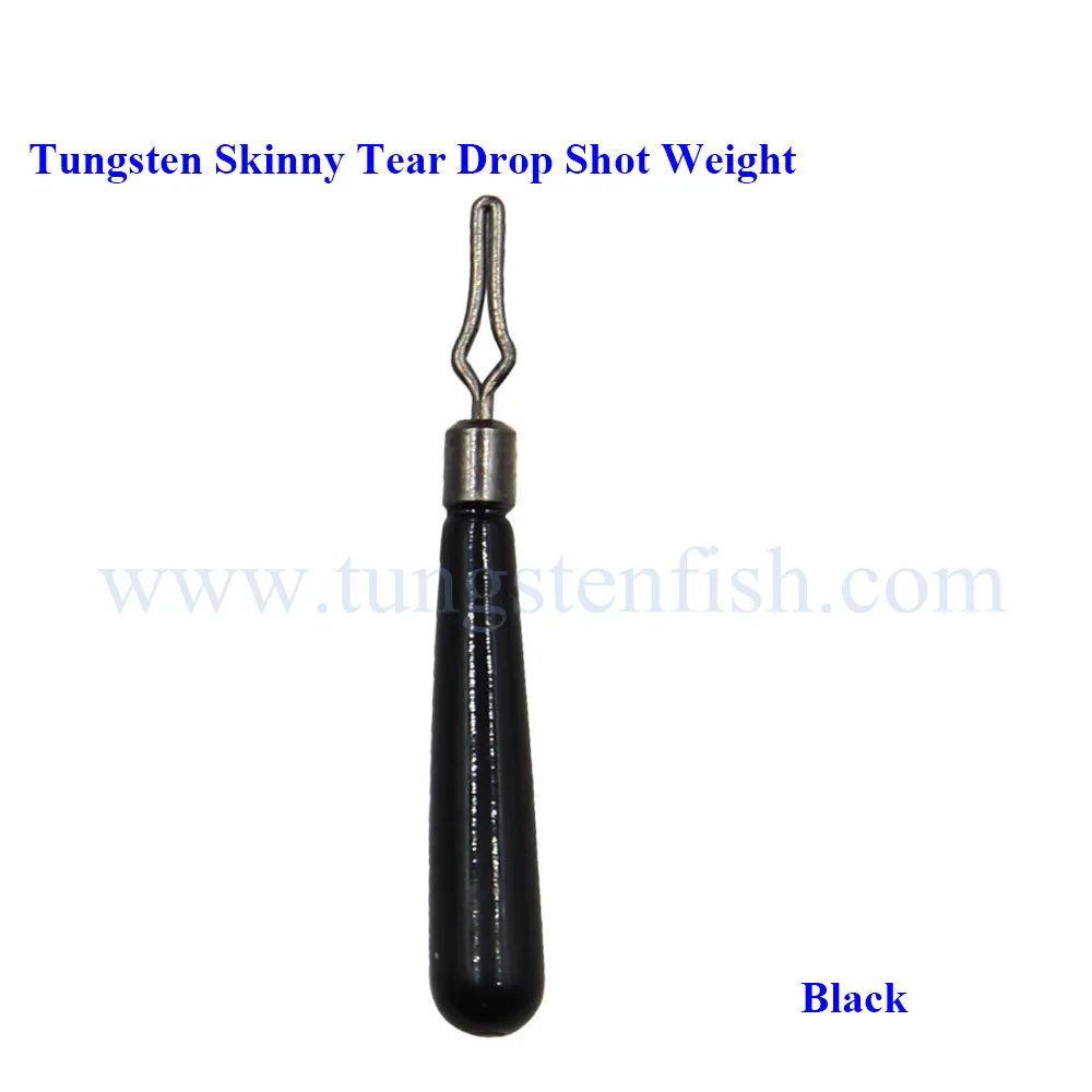 High Quality And Inexpensive Tungsten Skinny Drop Shot Weight
