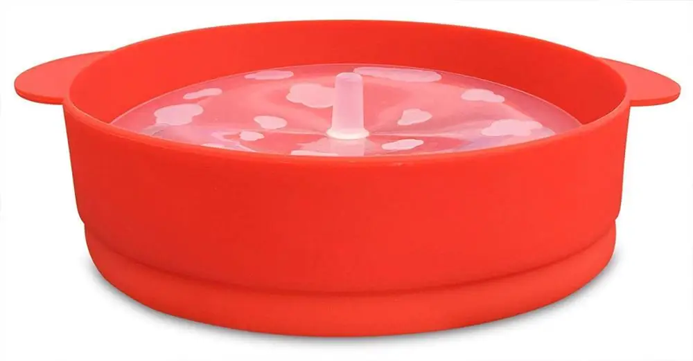 Микроволновый попкорн с крышкой, силиконовый попкорн, складная чаша