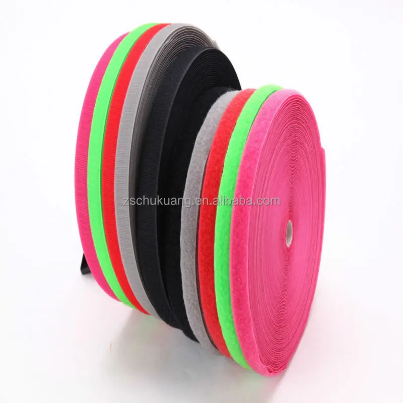 
Wholesale White&black convenient using normal nylon hook and loop tape 