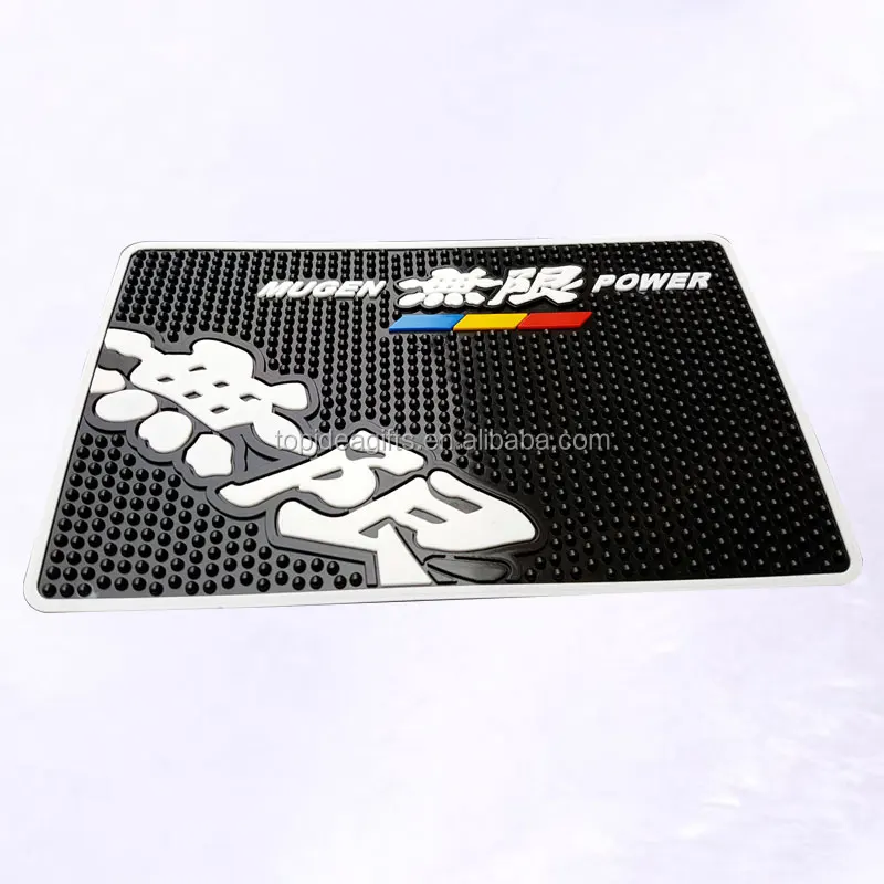Factory Custom pvc anti non slip mat rubber pvc phone holder for car dashboard custom