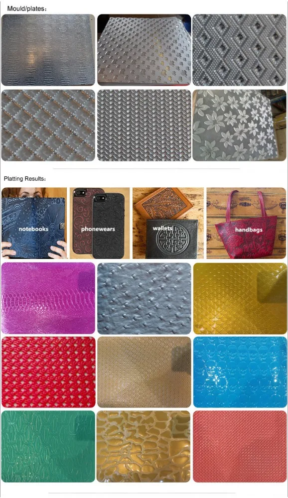 hydraulic plane embossing machine leather