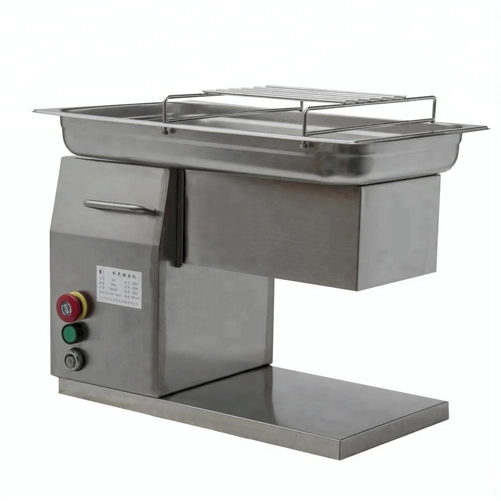 Table top Commercial Fresh Cow Meat Cutting machine Slicer