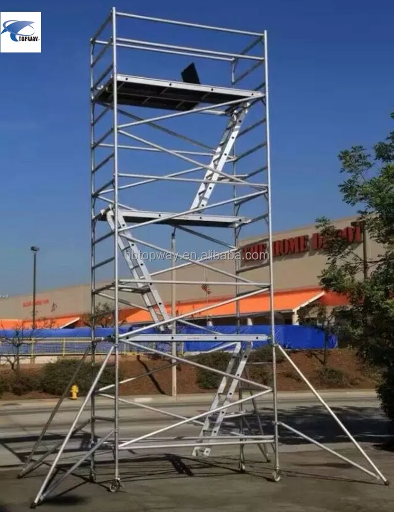 Aluminum Stair Alloy Mobile Scaffolding