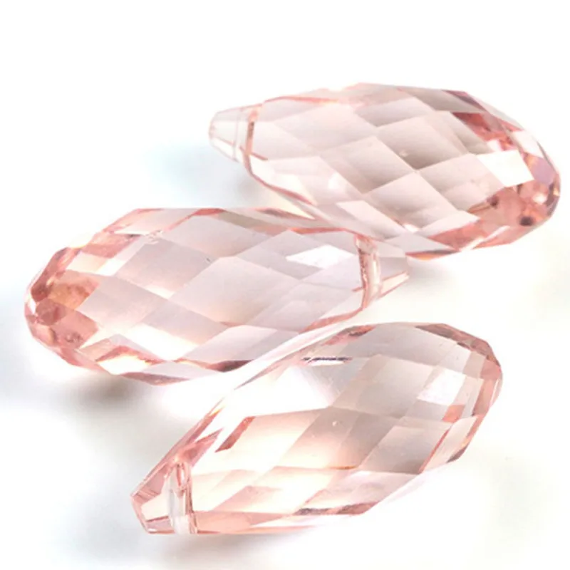 High Quality Teardrop beads, Peach Water drop beads With The Top Hole