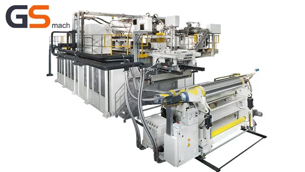PET plastic sheet extrusion line for on high end cosmetics package