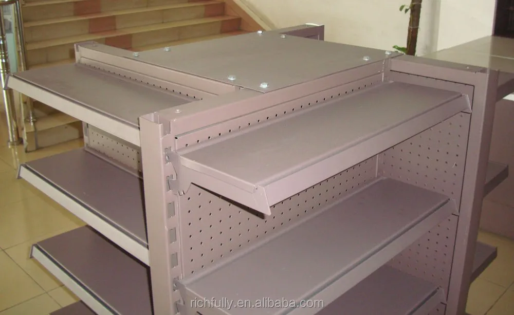 Four sides display stand for store shelf / supermarket shelf