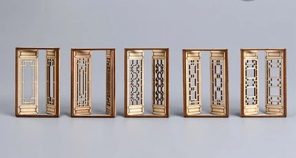 2017 New miniature building model window