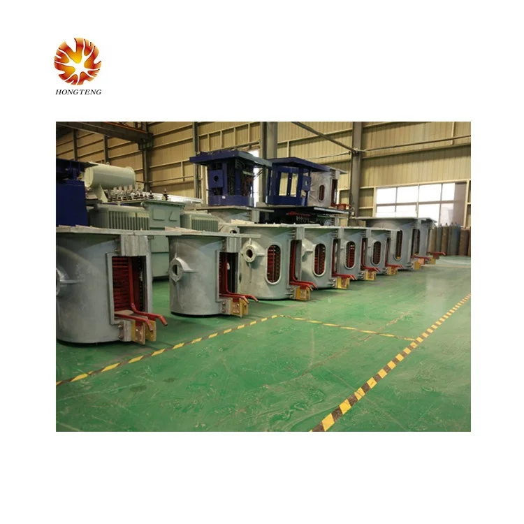 100KG small scrap cast iron melting furnace machine
