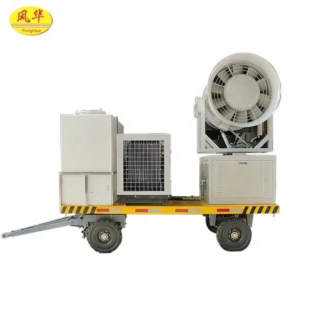 
DS-80 Dust Suppression Cannon with Vehicle for ports, power plants, open dust areas 