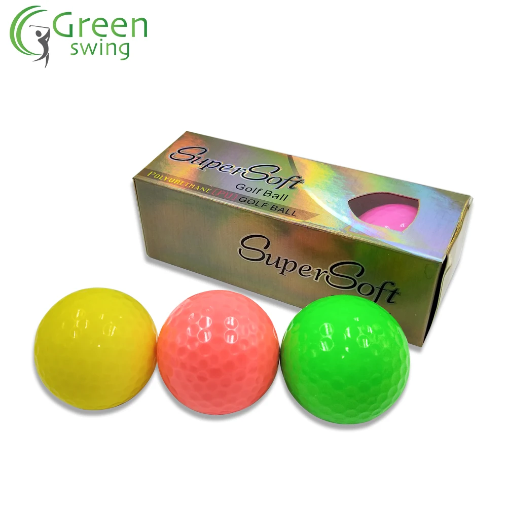 
Surlyn Colorful practicing Golf Ball Golf Range Ball 