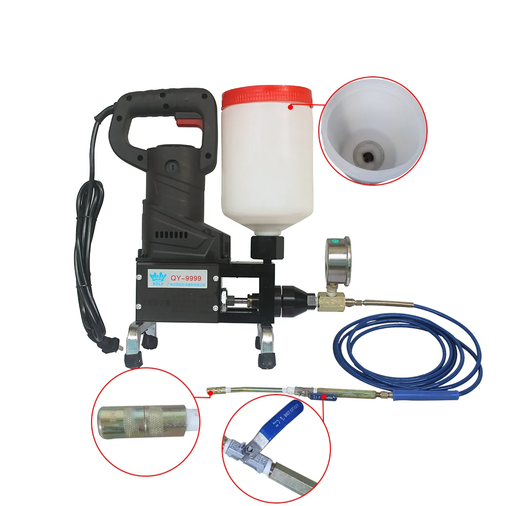 
Factory wholesale high pressure grouting waterproof machine QY-9999 epoxy injection grouting pump 