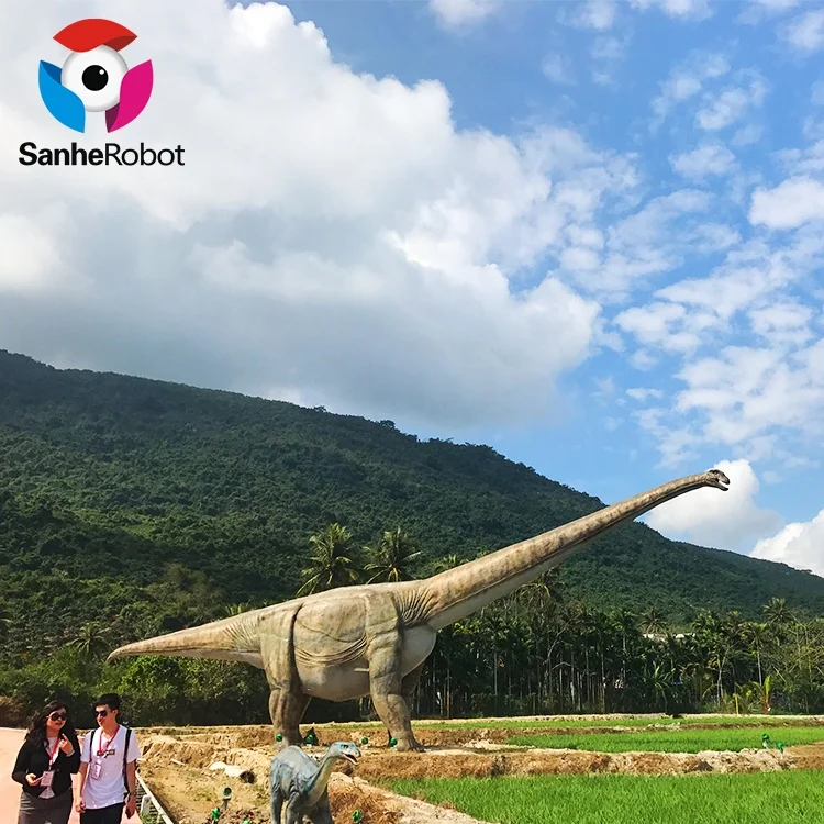 Theme Park Customized Simulation Flexible  Animatronic Robot Dinosaur