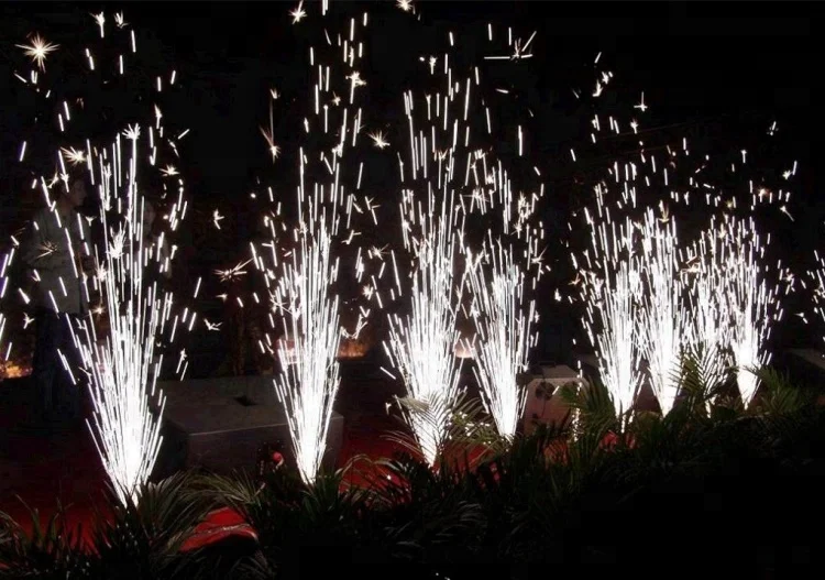 Wedding Popular Stage Equipment 850W Cold Spark Fountain Machine Firework Flame Machine with DMX512