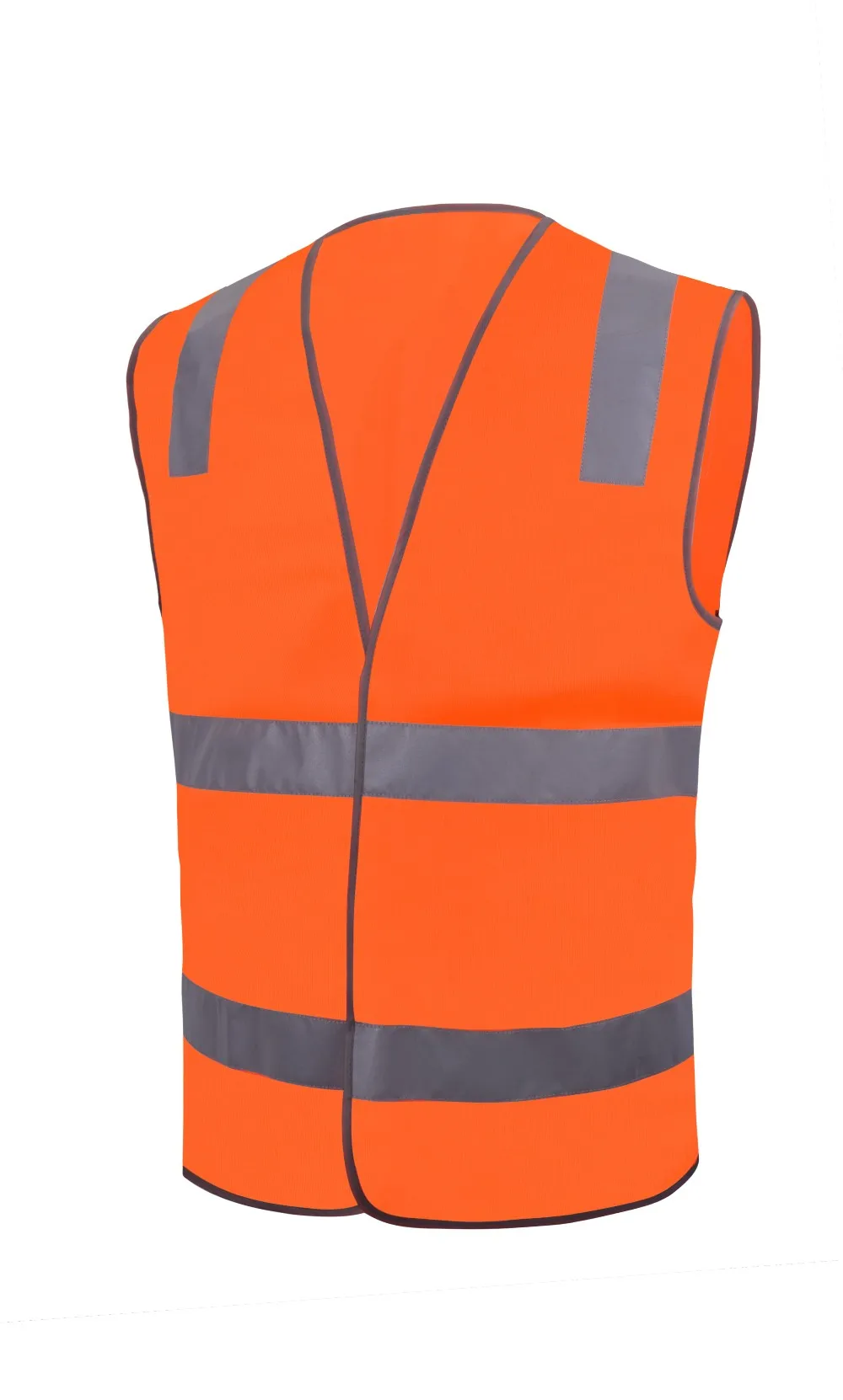CE EN ISO 20471 color knit fabric hi vis Reflective safety vest with reflective tape