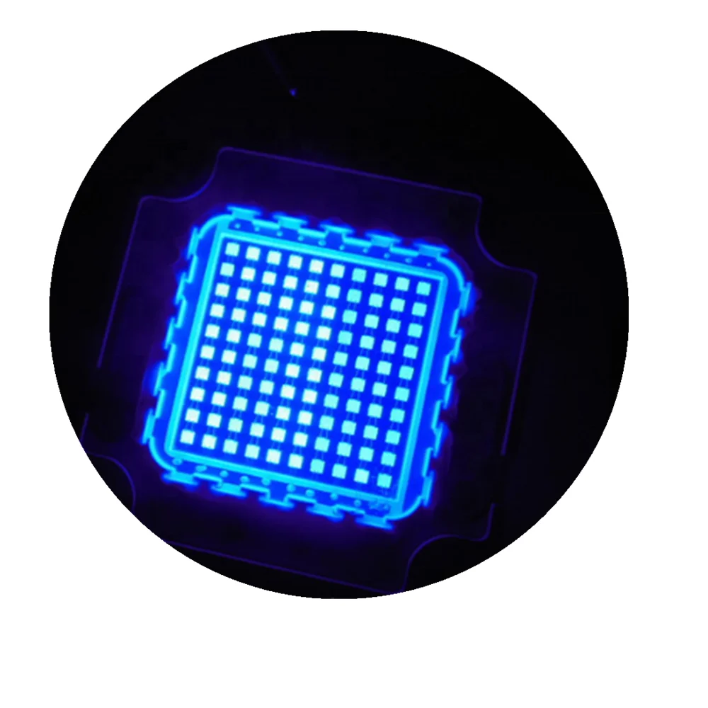 430nm - 440nm - 445nm - 450nm integrated blue cob led chip 50W 100W For aquarium Light 2024 wholesale 3 years warranty