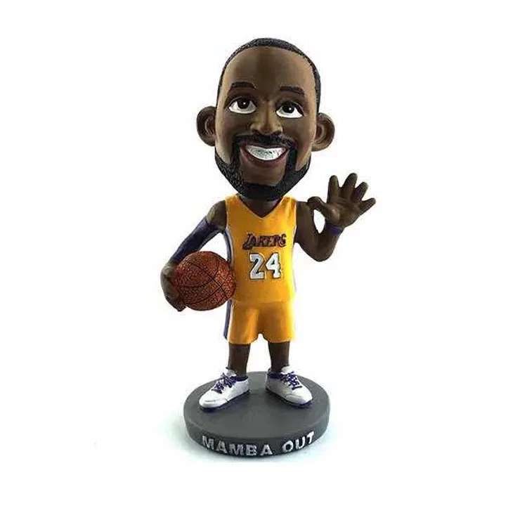 High Quality Basketball Bobblehead Kobe Bryant Sports Bobble head For Souvenir