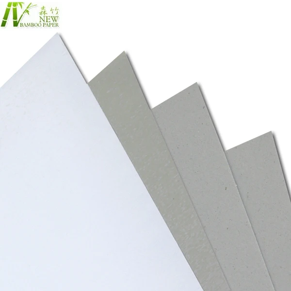 300gsm one side coated paper duplex board grey back