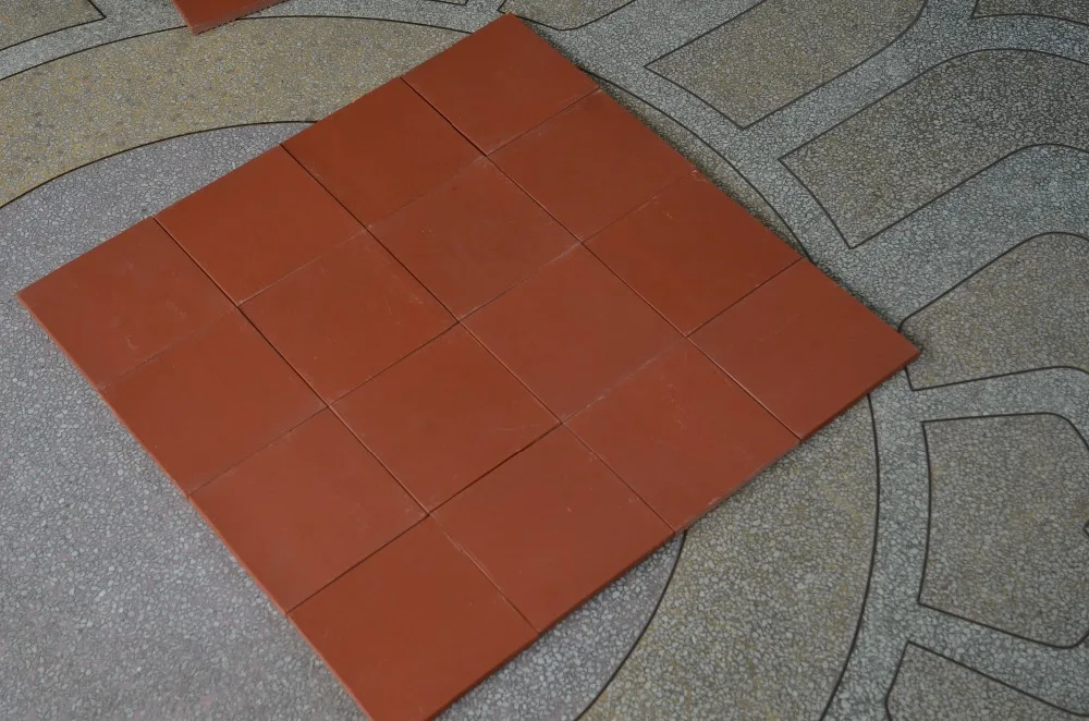 24x24 laminate decorative terracotta floor tiles/terra cotta clay tiles step tiles