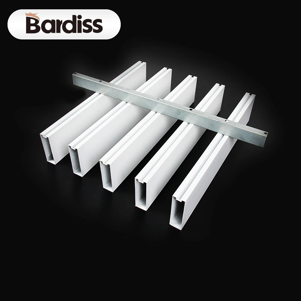 Square pipe ceilings aluminum hanging suspended ceiling for gym