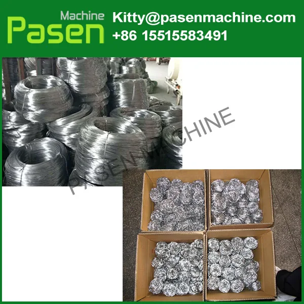 
Automatic spiral scourer machine , Scourer making machine price , Clean ball machine 