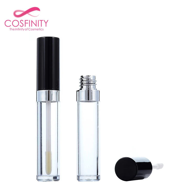 CP02-1166 eco-friendly new empty plastic cute mascara container unique fancy luxury gold lip gloss tube