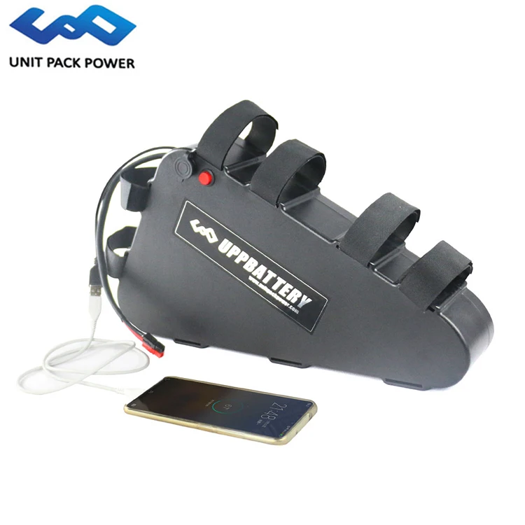 48v 52 v 20 ah lithium ion Ebike Battery Triangle  e bike electric bicycle battery pack
