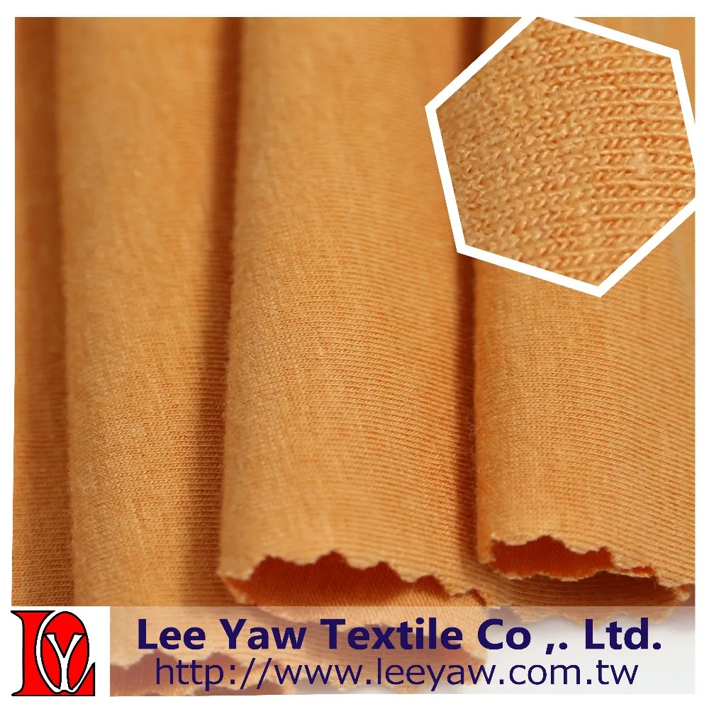 
tencel cotton spandex jersey fabric with wicking treatment 
