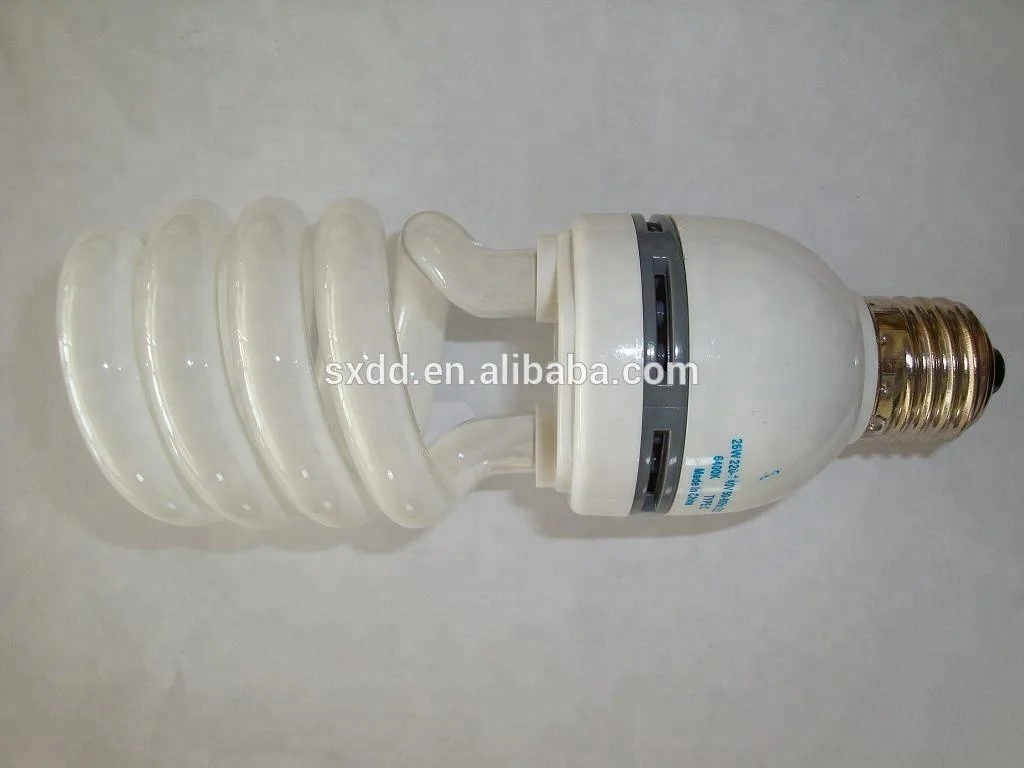 Energy Saving Lamp China Golden Supplier Half Spiral 6500K 3000K 15W 18W 25W 30W E27 B22 AC110V 220V 8000HRS OEM 60 90 Dimmable