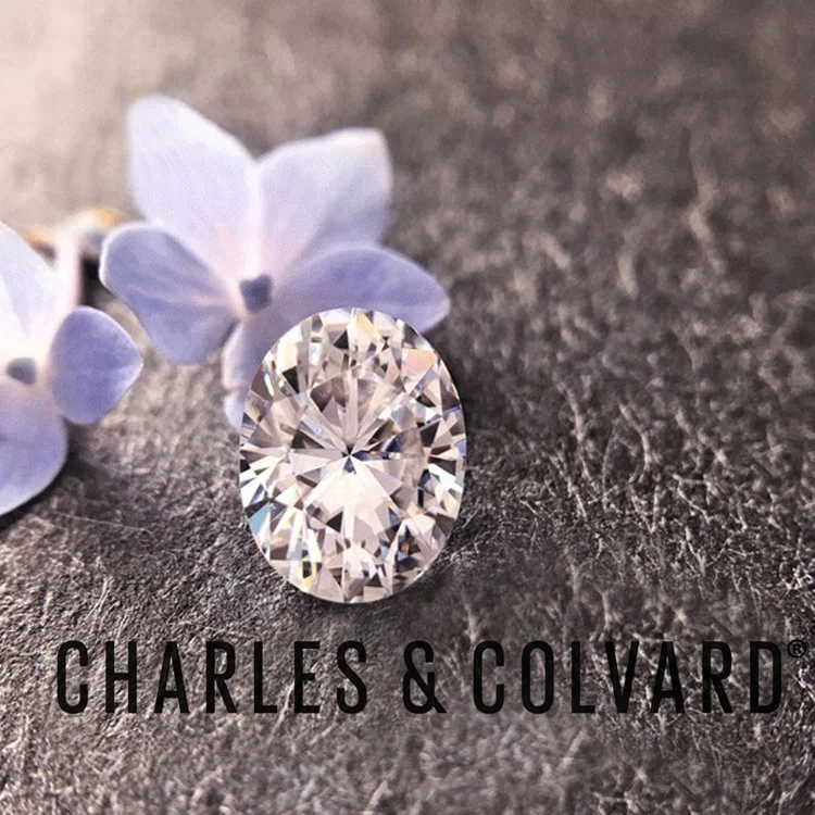 
1 to 9 Carat VVS DEF Color Charles Colvard Forever One Oval Brilliant Cut Moissanite Loose Wholesale, Colorless Moissanite 
