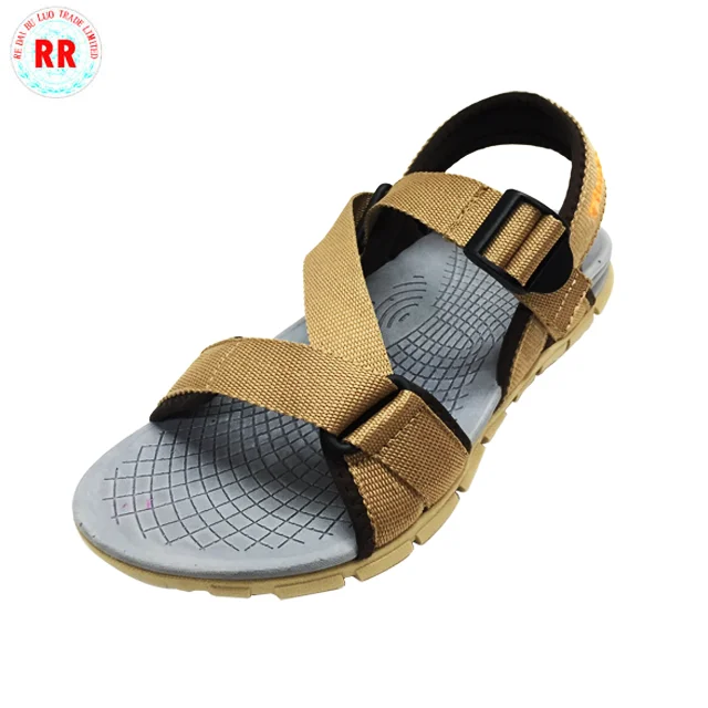 
Fashion outdoor chappals shoes sandal black pu high quality tpr thailand sandals 