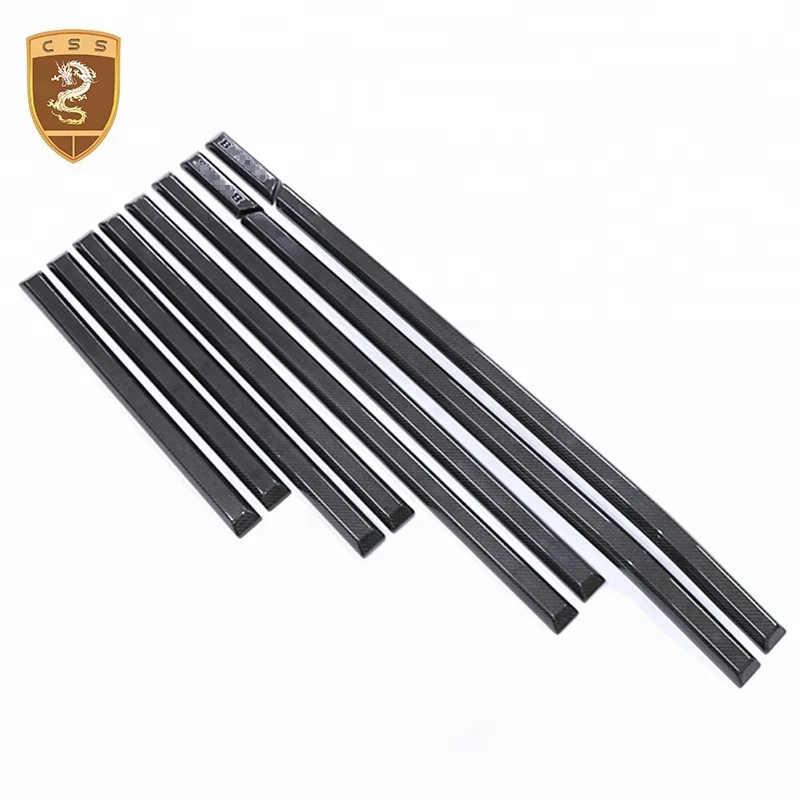 Подходит для Mercedes-benz G500 авто аксессуары наборы тела боковой двери автомобиля CF материал защиты полоски