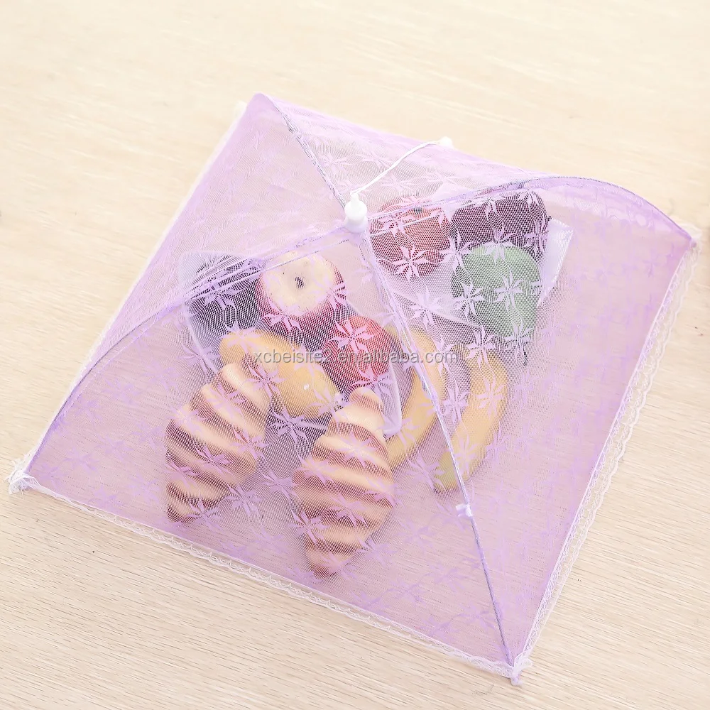 Plastic mesh food cover Material polyester food tent cover