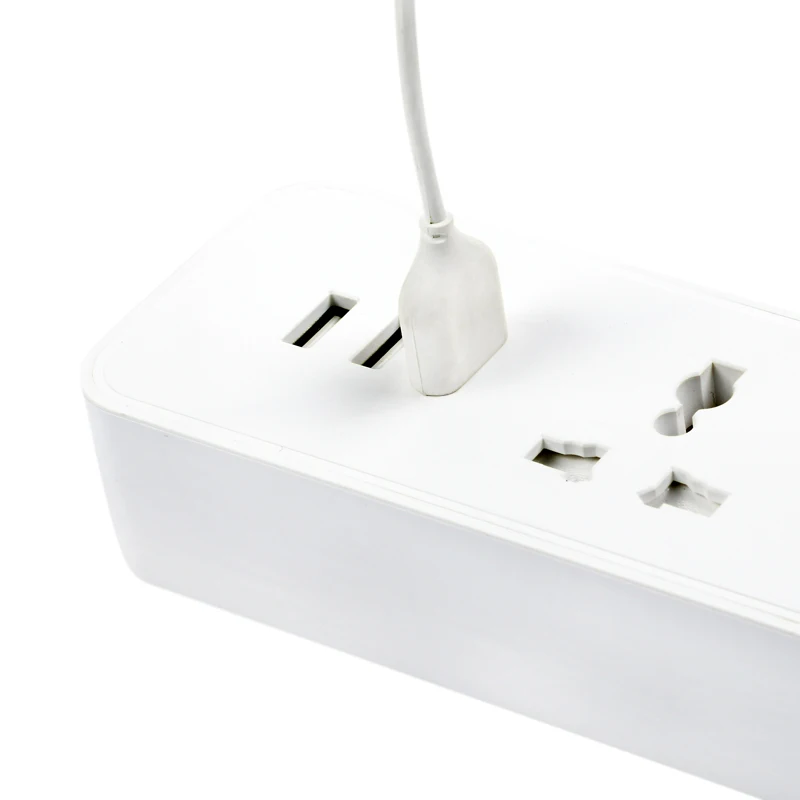 
3 way universal power strip with 3 usb charger 