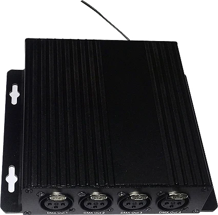 wireless SD card DMX signal transmitter DMX 512 with RF remote control ArtNet Controller
