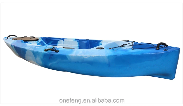 2018 latest fashion style plastic single jet colorful kayak