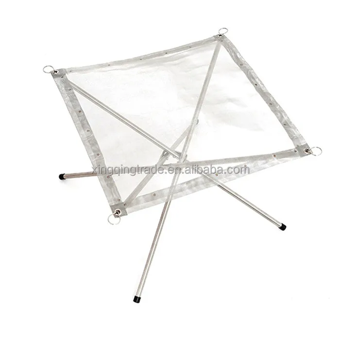 Outdoor Fire Burn Pit Stand Portable Solid Fuel Rack Folding Stove Fire Frame Fast Heating Wood Charcoal Stove Camping Tool