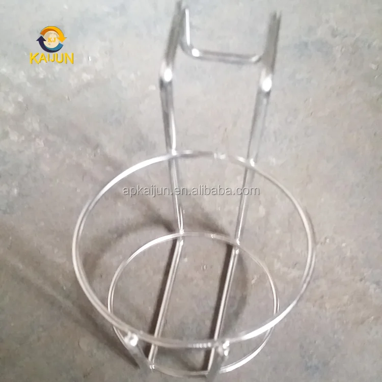 custom-made stainless steel 304 metal wire cup holder / stainless steel drink cup holder