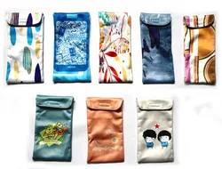 Индивидуальный сублимационный Магнитный милый чехол для мобильного телефона из микрофибры для продажи