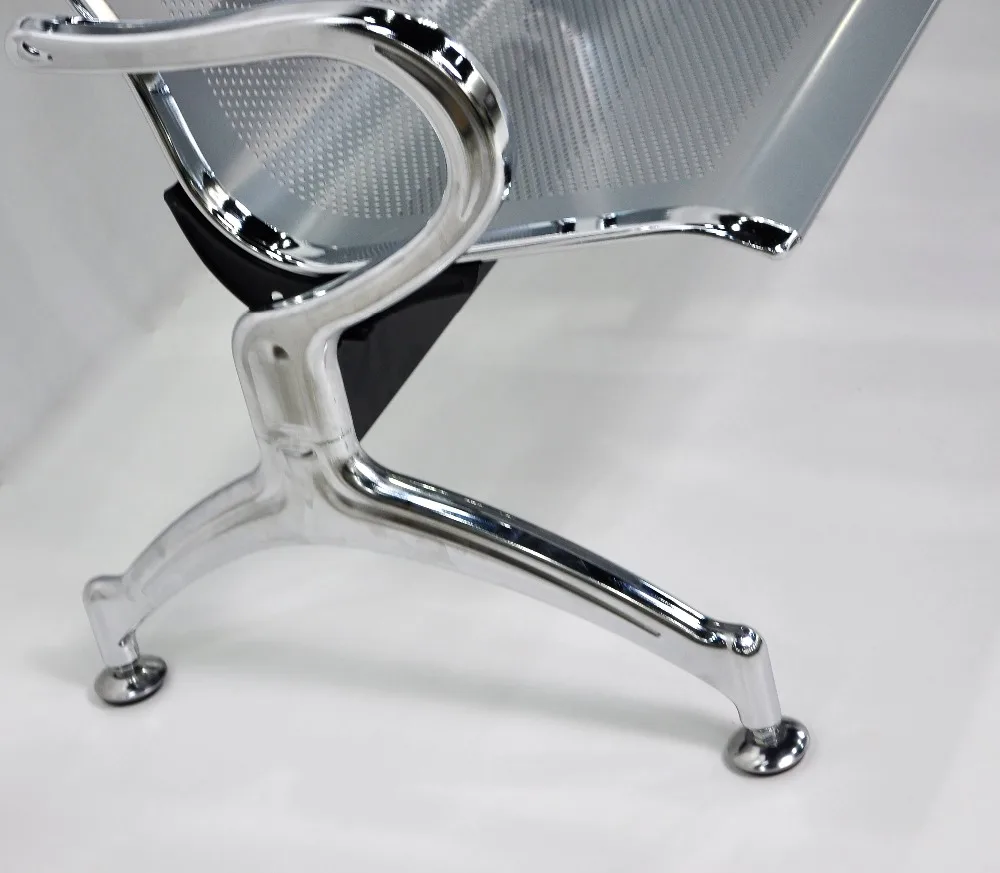 Silver Gray color Price airport chair waiting chair hospital waiting chair waiting sofa office waiting room chairs