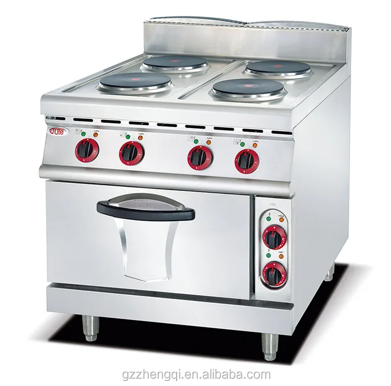 2017 Hot sell Electric range with 4 hot plate cooker& oven
